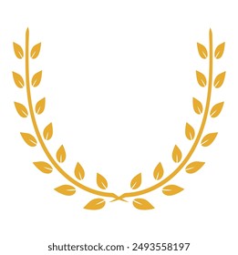 Wheat Vector. Logo Design. Prosperity Symbol.