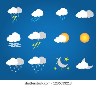 Wheater icon set