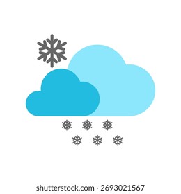 Ilustração do design da imagem do ícone Wheather