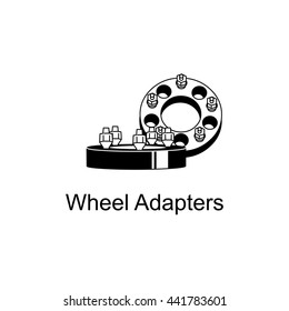 wheel adapter icon