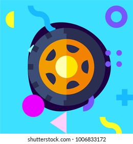 Wheel Adaptive Icon