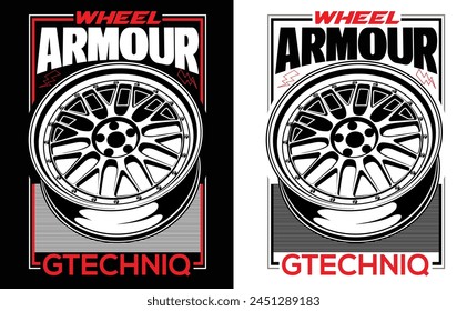 Wheel Armour aa T-Shirt Design