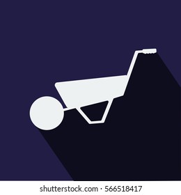wheel barrow icon