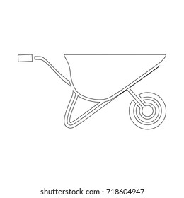 wheel barrow icon
