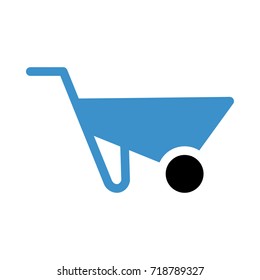  wheel barrow icon