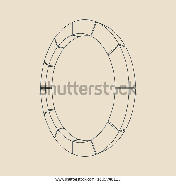 Wheel business
chart 3D icon. Isometric
style