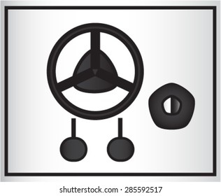 the wheel of a  car