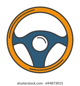 wheel car isolated icon