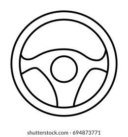 wheel car isolated icon