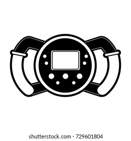 wheel car racing related icon image 