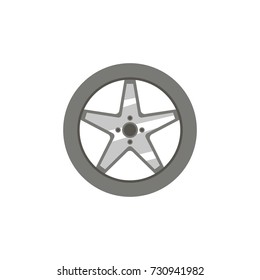wheel car vector