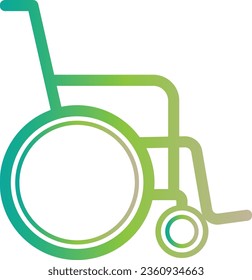 wheel chair icon, vector, disability aids, helth