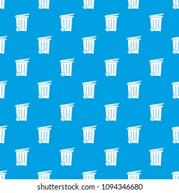 Wheel container pattern vector seamless blue repeat for any use