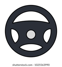wheel control isolated icon