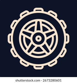 Rad kreative Symbol Artwork trendy nützlichen Vektor Illustration Design wunderschön bunt Hintergrund.eps