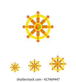 Wheel of Dharma icon