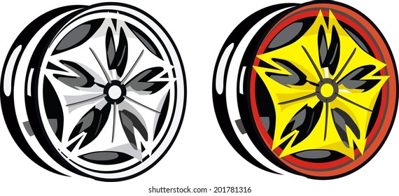 Wheel disks