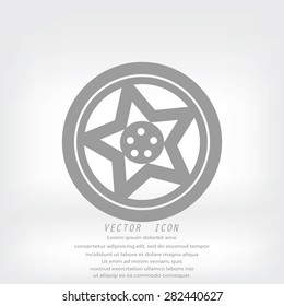 wheel disks icon
