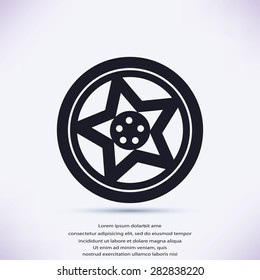 wheel disks icon