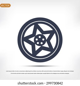 wheel disks icon
