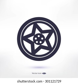 wheel disks icon