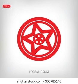 wheel disks icon