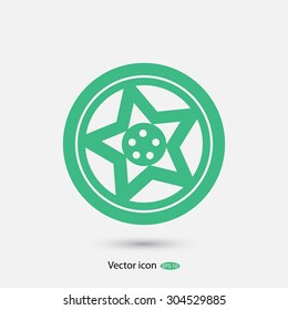 wheel disks icon