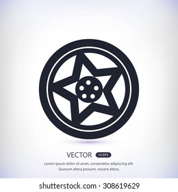 wheel disks icon