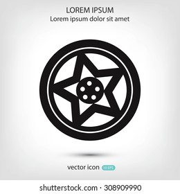 wheel disks icon