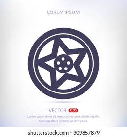 wheel disks icon