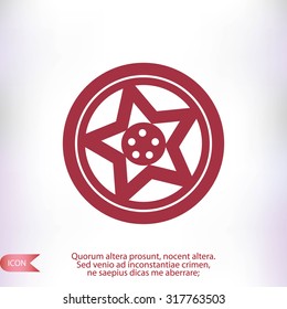 wheel disks icon