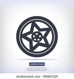 wheel disks icon