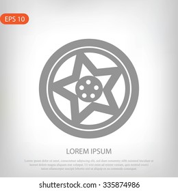 wheel disks icon