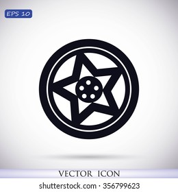 wheel disks icon