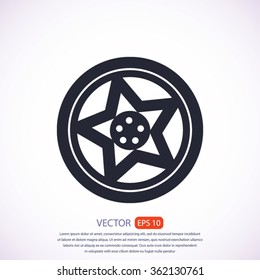 wheel disks icon