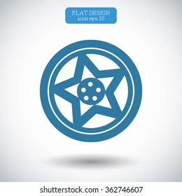 wheel disks icon