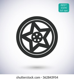 wheel disks icon