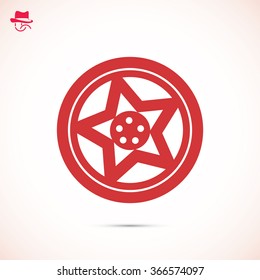 wheel disks icon