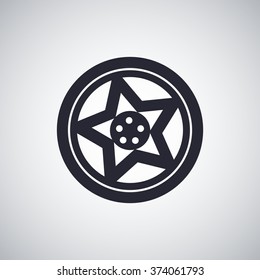 wheel disks icon
