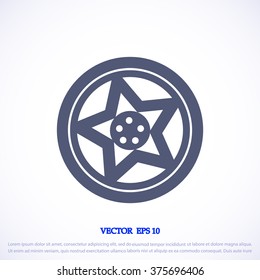 wheel disks icon