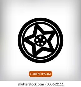 wheel disks icon