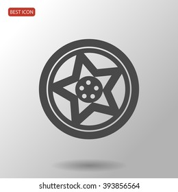 wheel disks icon