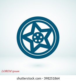 wheel disks icon