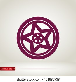 wheel disks icon