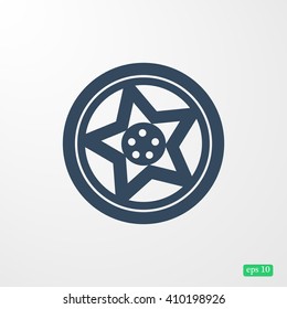 wheel disks icon