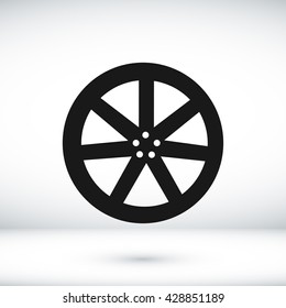wheel disks icon