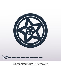wheel disks icon