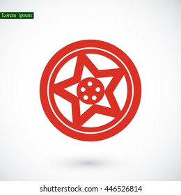 wheel disks icon