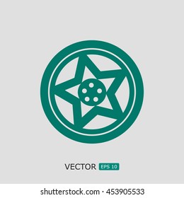 wheel disks icon