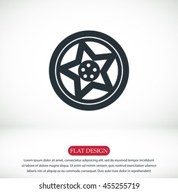 wheel disks icon